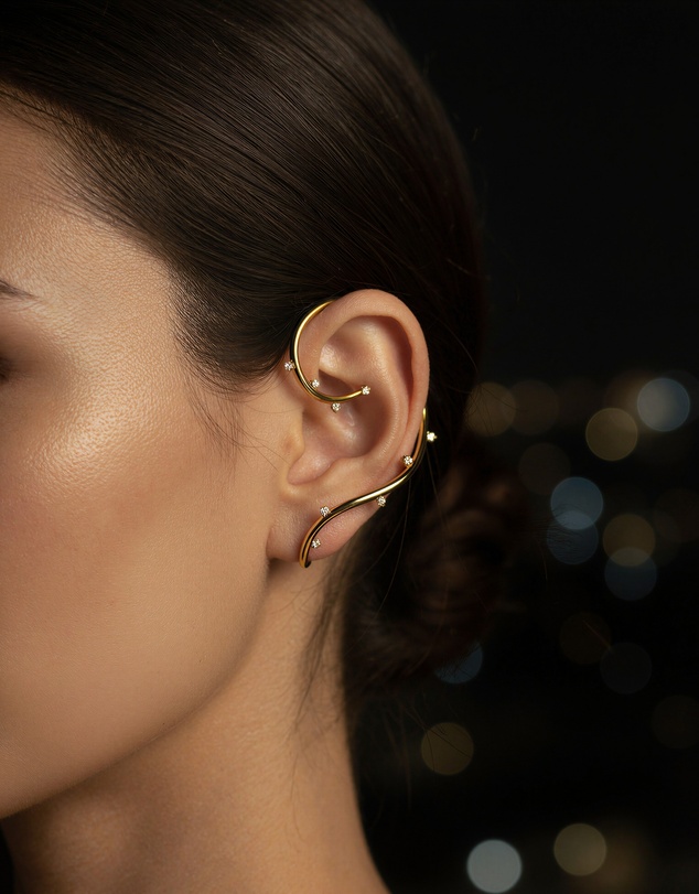 Jackie Mack - Starluxe Ear Cuff