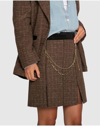 Belle & Bloom - Set Me Free Tweed Skirt