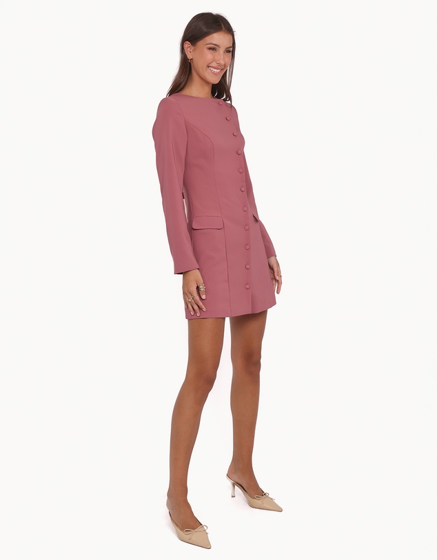 Petal & Pup - Brenton Mini Dress - Mauve