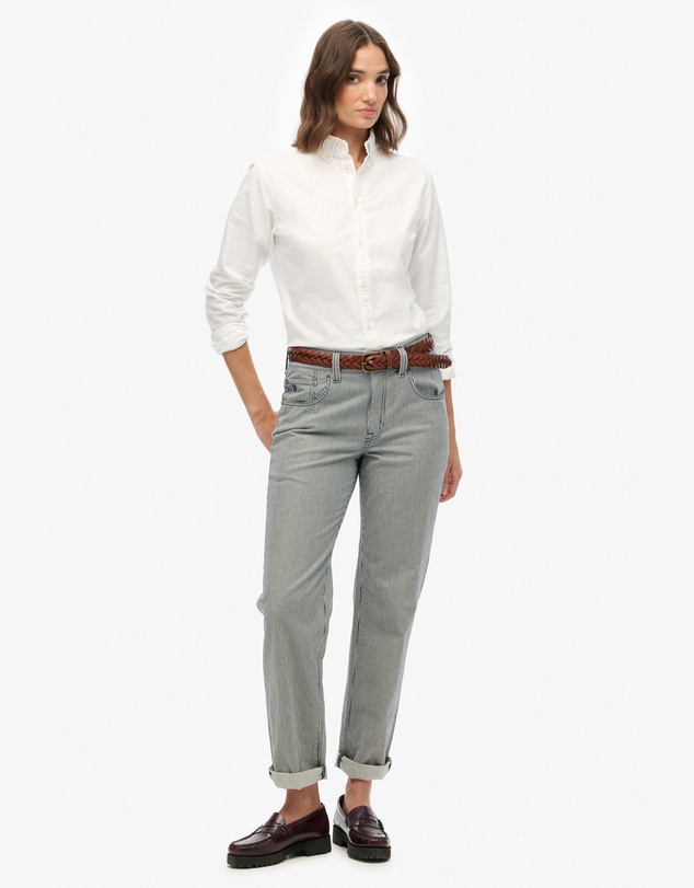 Superdry - Slim Oxford Long Sleeve Shirt