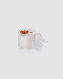Silk Oil of Morocco - Lunar Eclipse Medium Crystal Candle - Protection & Release