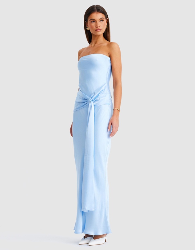 SNDYS - Angie Tie Front Maxi Dress