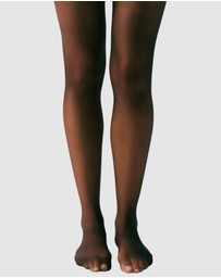 High Heel Jungle - 15 Denier Silky Slimming Sheer Tights - 2 Pack