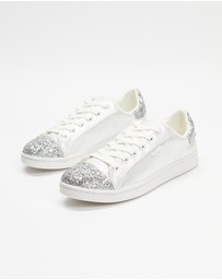 Holster - Stardust Glitter Sneaker - Pearl - Women's