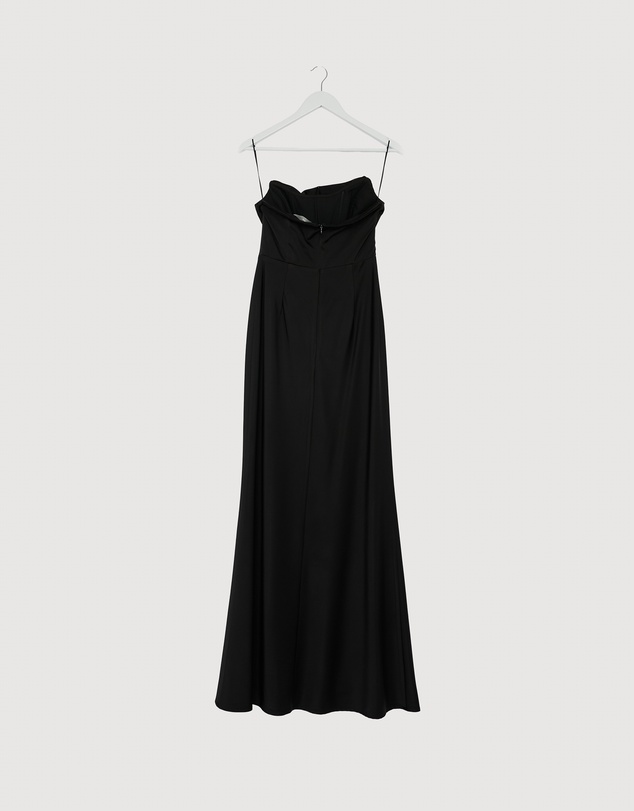 Revibe - Repaired CHANCERY Jada Strapless Corset Maxi Dress - AU 10