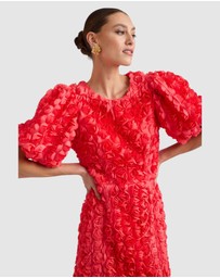 Romance by Honey and Beau - Rosalia Sleeve Midi Dress