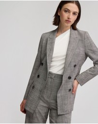 Oxford - Billie Eco Checked Suit Jacket
