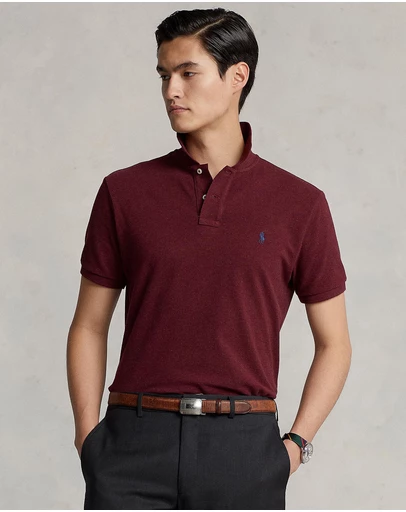 Polo Ralph Lauren - Custom Slim Fit Mesh Polo Shirt