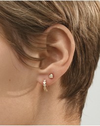 SAINT VALENTINE - True Love Flatback Studs - Gold