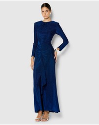 Montique - Dion Metallic Gown