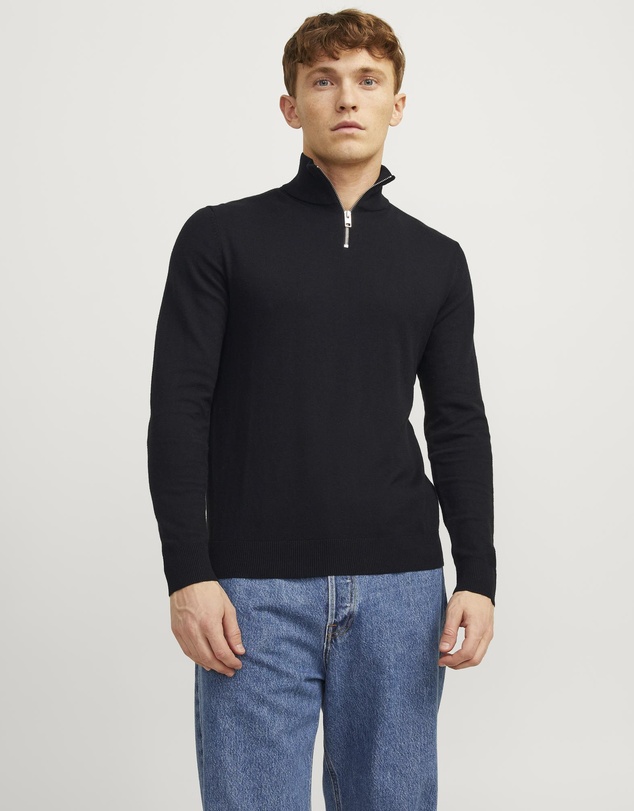 Jack & Jones - Emil Knit Quarter Zip Top