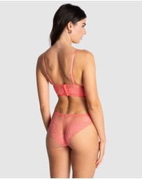 Passionata - Nina Unpadded Triangle Cup Longline Lace Bralette