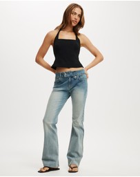 Cotton On - Izzy Suiting Halter Top