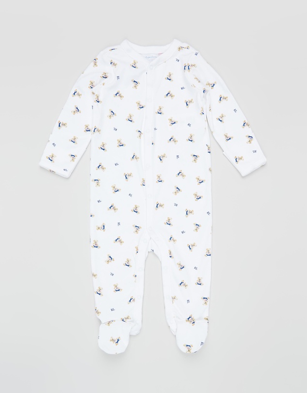 Polo Ralph Lauren - Polo Bear Cotton Coverall - Babies