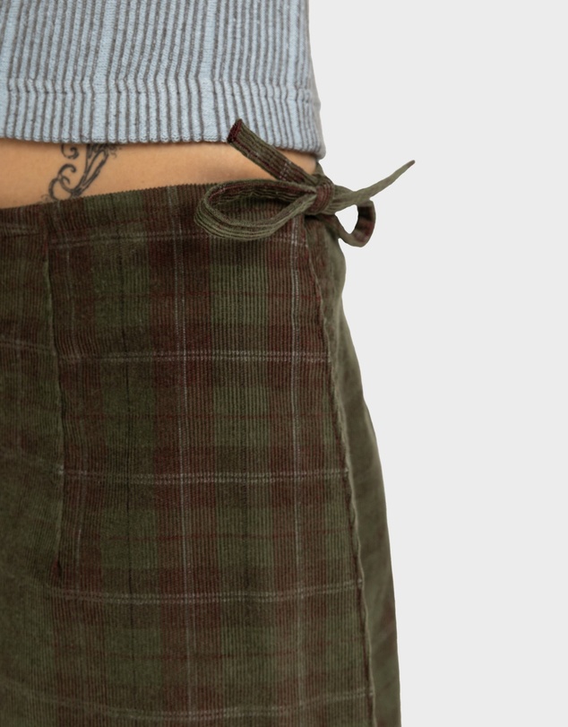 Element - Womens Westward Cord Mini Skirt