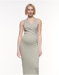 Soon Maternity - Maya Soft Rib Feeding Dress