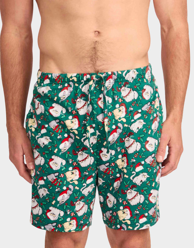 Mitch Dowd - Mitchdowd Christmas Kitties Sleep Short