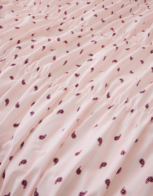 Sheet Society - Sofia Ruched Cotton Quilt Cover Set