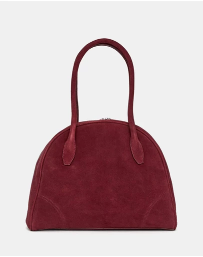 ARKET - Suede Bowling Bag