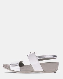 Mia Vita - Florini Platform Sandal - White/Silver