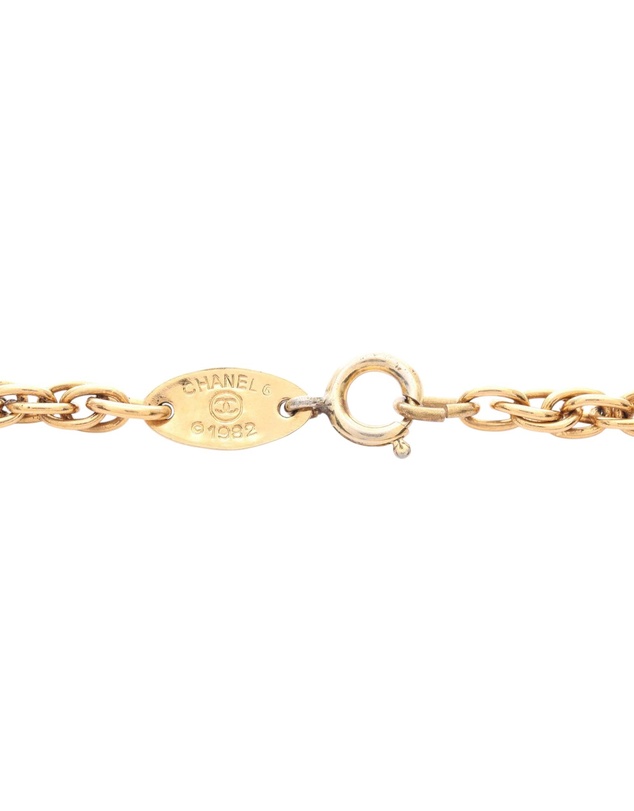Pre-Loved by Azura Reborn - Pre-Loved CC Gold Plated Round Pendant Necklace