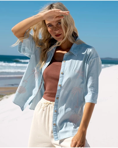 Billabong - Womens Marisol Short Sleeve Shirt