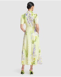 LEO LIN - Bianca Short Sleeve Midi Dress