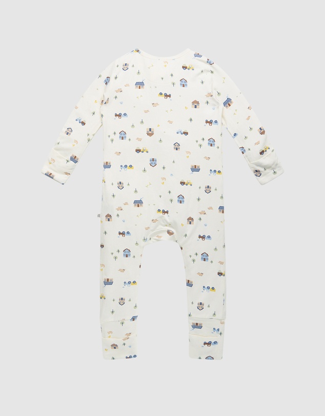 Kynd Baby - Day Or Night Onesie in Pasture