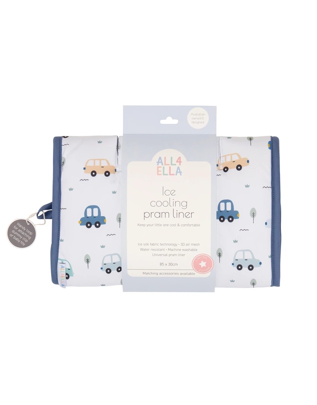 All 4 Ella - Ice Cooling Pram Liner Beep Beep
