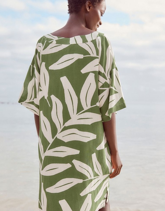 NEXT - Oversized Kaftan with Linen