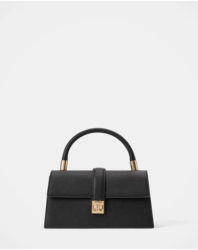 Forever New - Vanessa Lock Detail Top Handle Bag