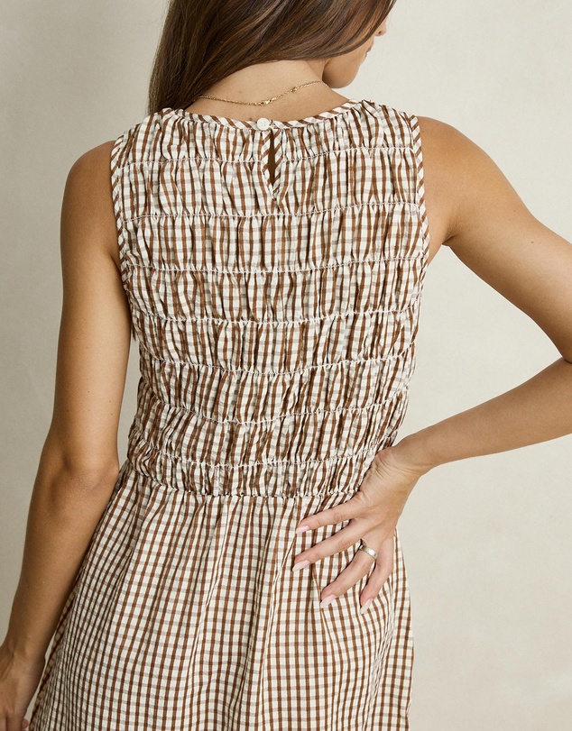 Rhythm - Capri Check Mini Dress
