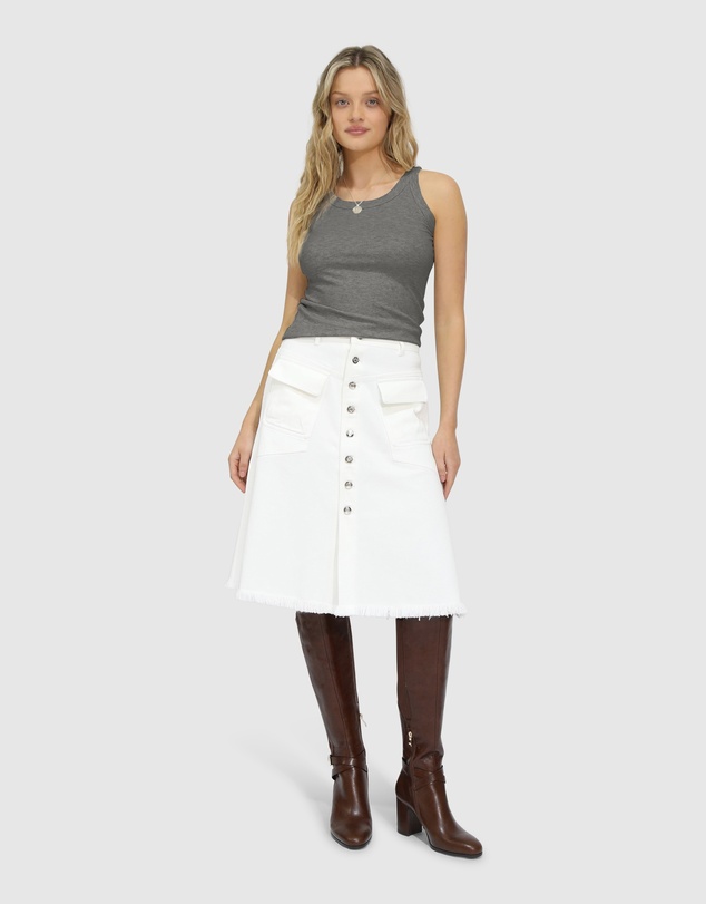 Belle & Bloom - Last Time Ribbed Tank Top