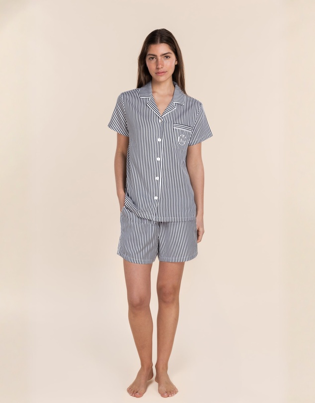 Gingerlilly - Rebecca Judd x Gingerlilly Camilla Cotton Short PJ Set
