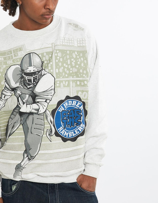 Vintage by The Real Deal - Pre Loved - Vintage Windber Ramblers All Over Print Sweatshirt