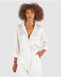 CAMIXA - Satin Silk Shirt