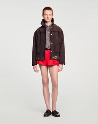 Sandro - Jodie Leather Jacket