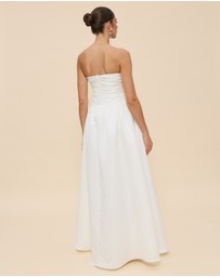 CHANCERY - Hazel Drop Waist Strapless Gown