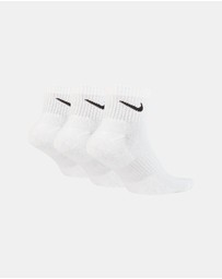 Nike - Everyday Cushion Ankle Socks 3-Pack