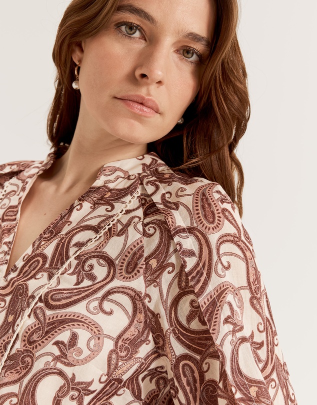 Review - Sorrento Paisley Blouse