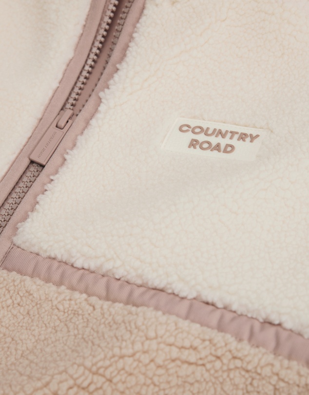 Country Road - Sherpa Zip Through
