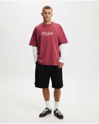 Cotton On - Box Fit Text T-Shirt