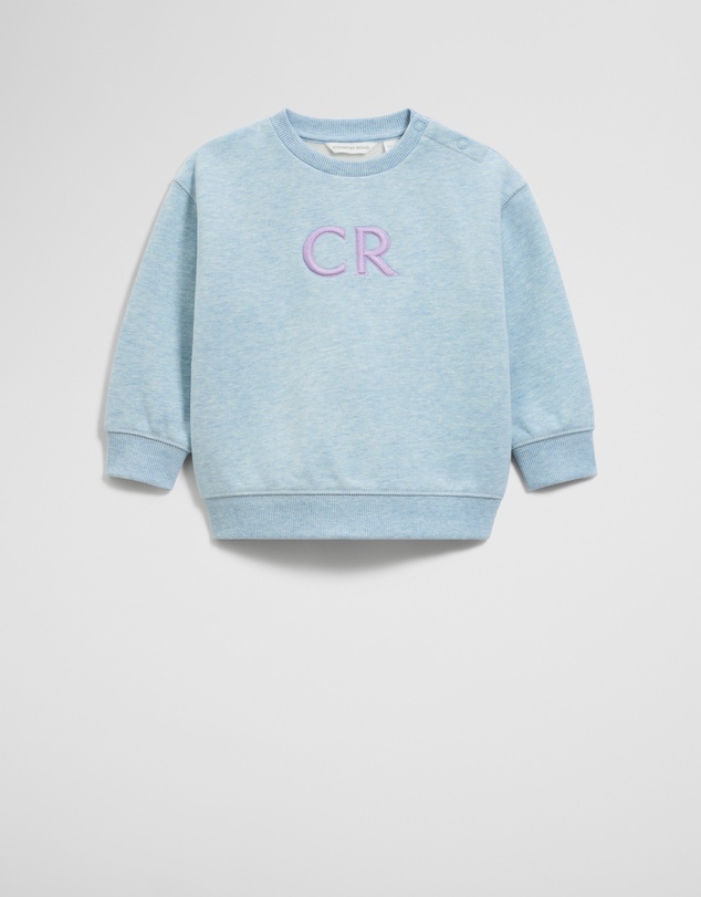 Country Road - Oversized Australian Cotton Cr Logo Sweat