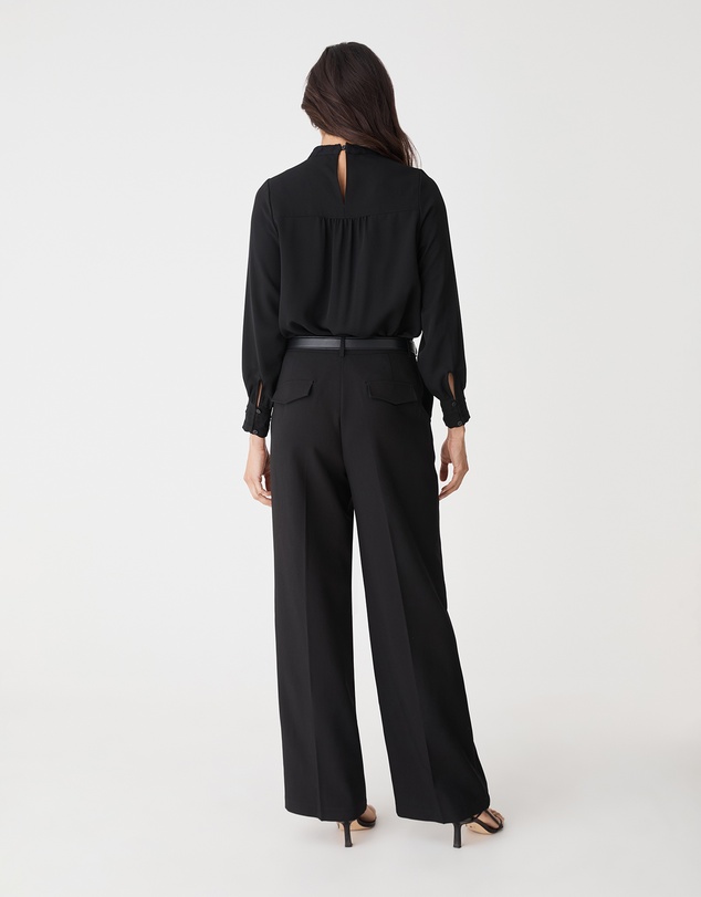 Forcast - Fiora Lace Yoke Blouse