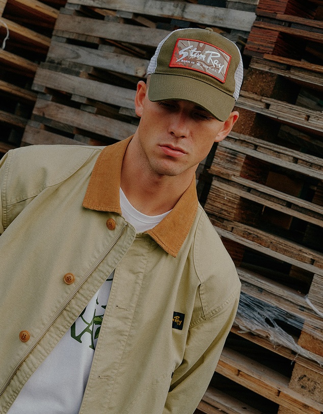 Stan Ray - Oak Camo Patch Trucker Cap