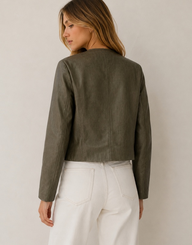 KAJA Clothing - Sienna Vintage Leather Jacket