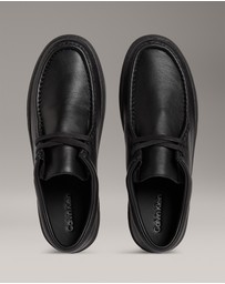 Calvin Klein - Leather Apron Lace Up Shoes