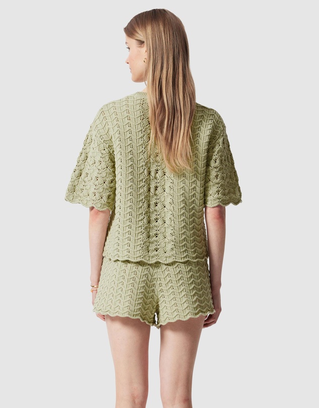 & Other Stories - Pointelle-Knit T-Shirt