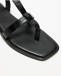AERE - Leather Strap Sandals