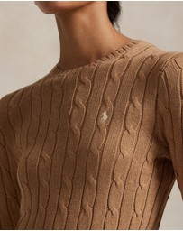 Polo Ralph Lauren - Cable-Knit Cotton Crewneck Sweater